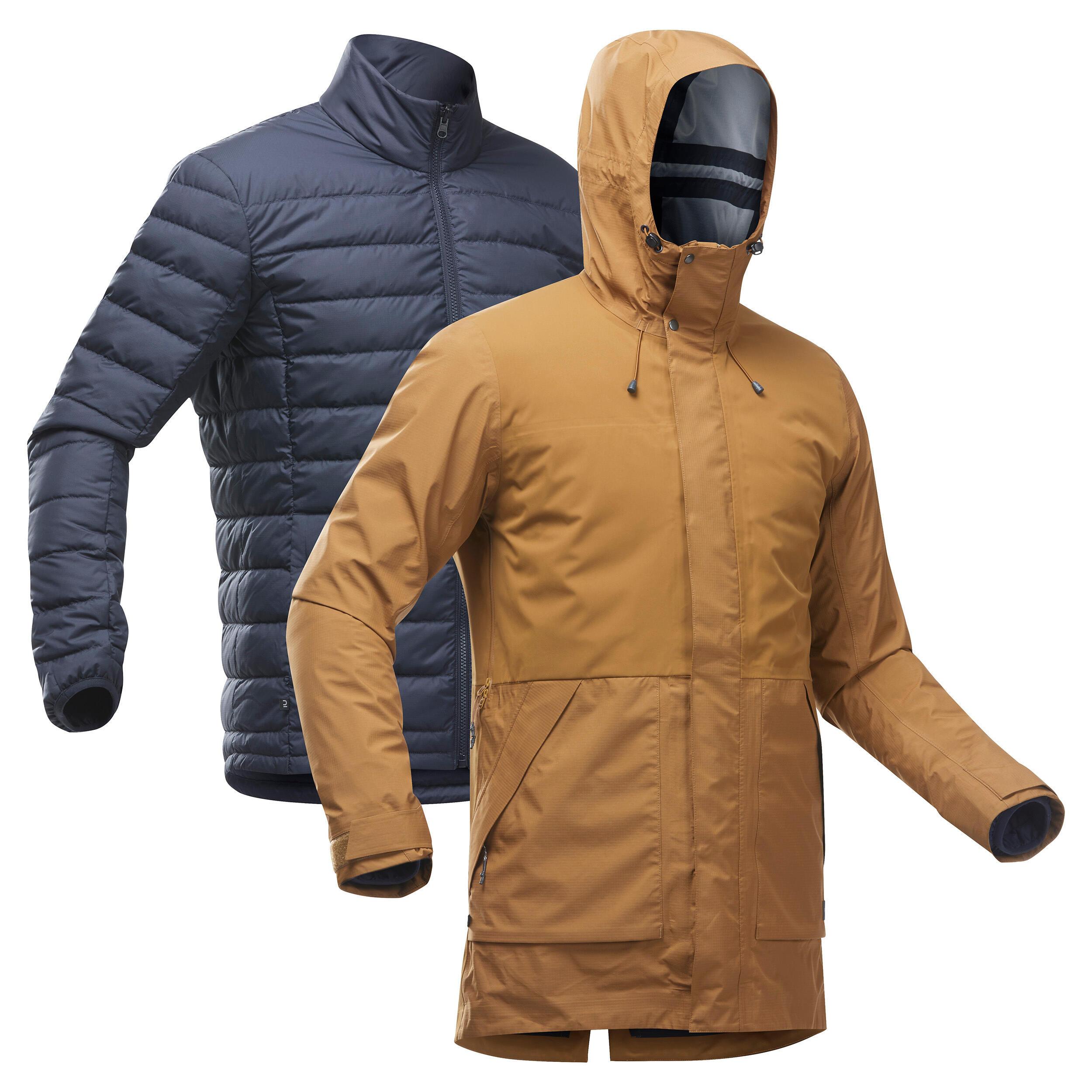 FORCLAZ  Veste 3 en 1 - TRAVEL 900 COMPACT 