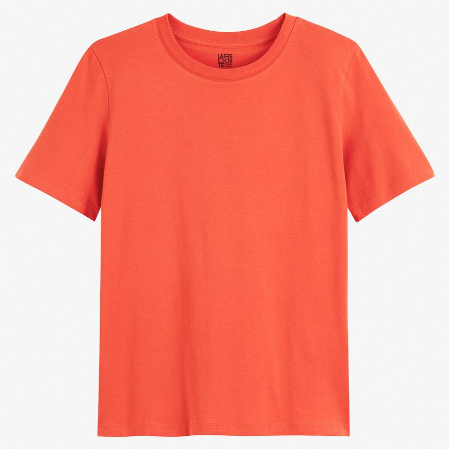 La Redoute Collections T-shirt col rond manches courtes  