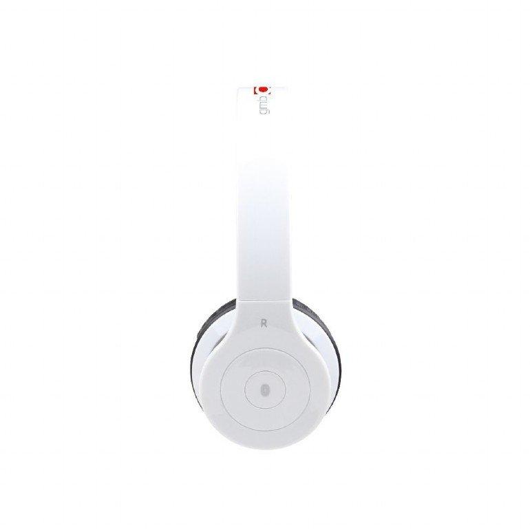 GEMBIRD  Gembird BHP-BER-W écouteur/casque Sans fil Arceau Appels/Musique Bluetooth Blanc 