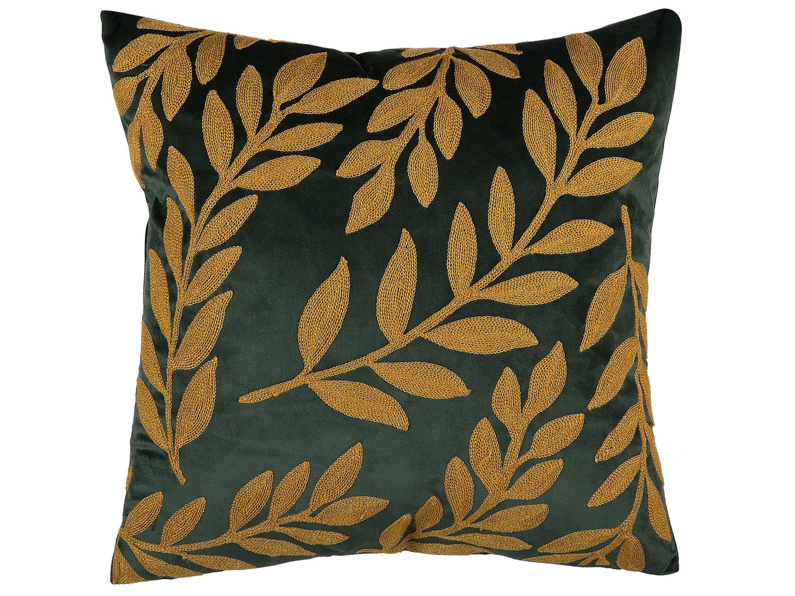 Beliani Lot de 2 coussins en Velours Moderne MISTLETOE  