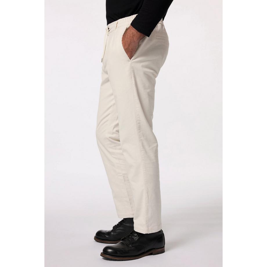 JP1880 Pantaloni Chino Velluto a Coste con Cintura Intera  