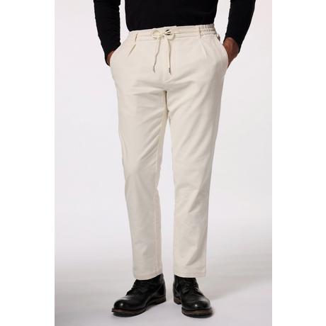 JP1880  Pantaloni chino in velluto a coste con cintura intera, fino alla tg. 7XL 