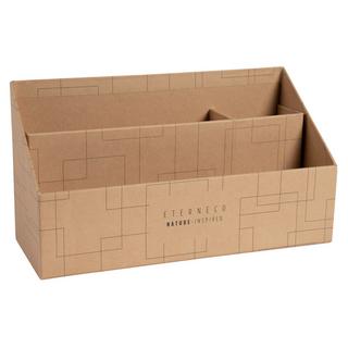 Exacompta Trieur vertical / porte lettres 3 compartiments carton Eterneco - x 4  