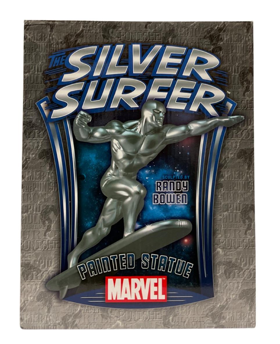 MARVEL  Silver Surfer Statue Galactus Scale 12" Painted 0866/2200 