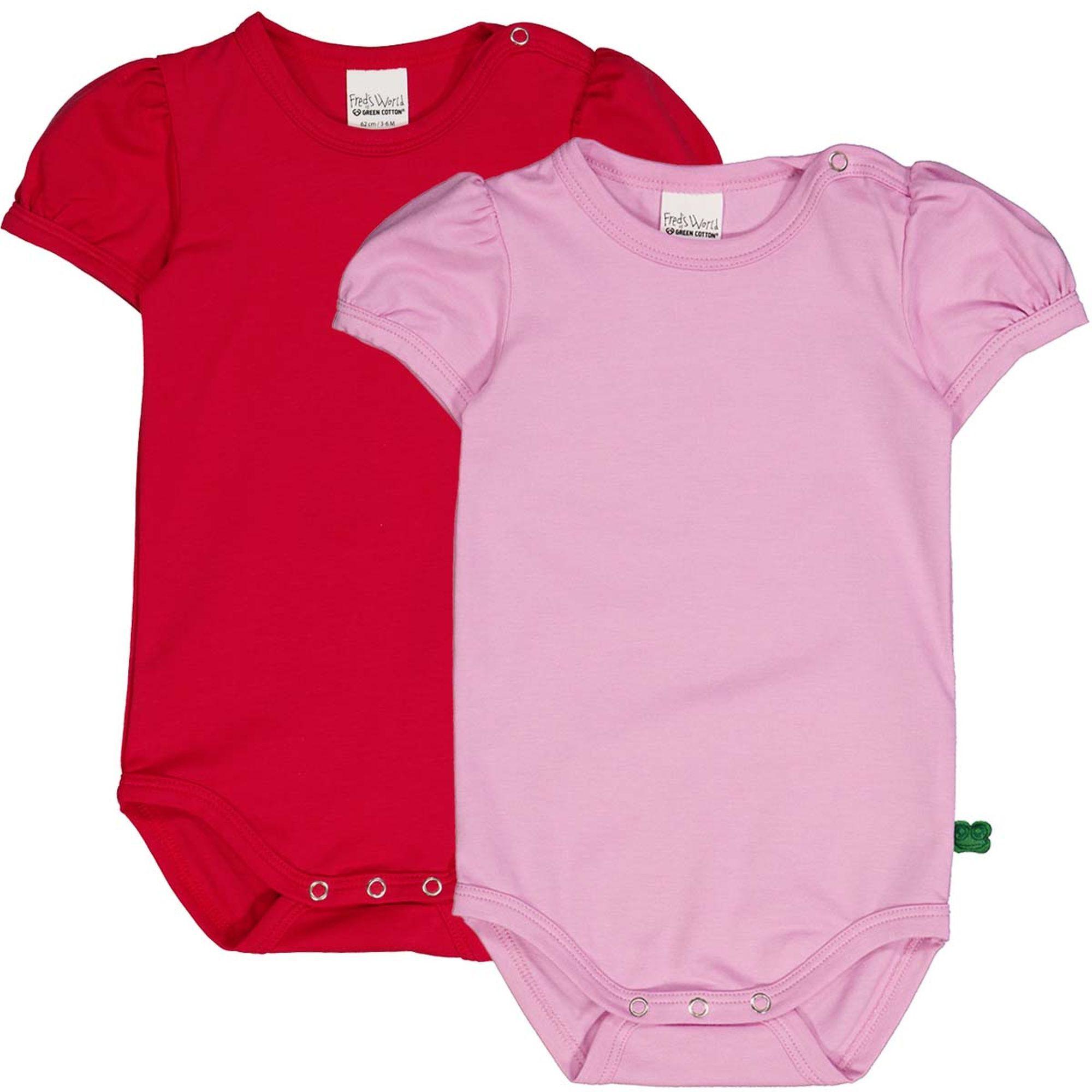 Image of Kurzarmbody 2er-pack Unisex Multicolor 74-80
