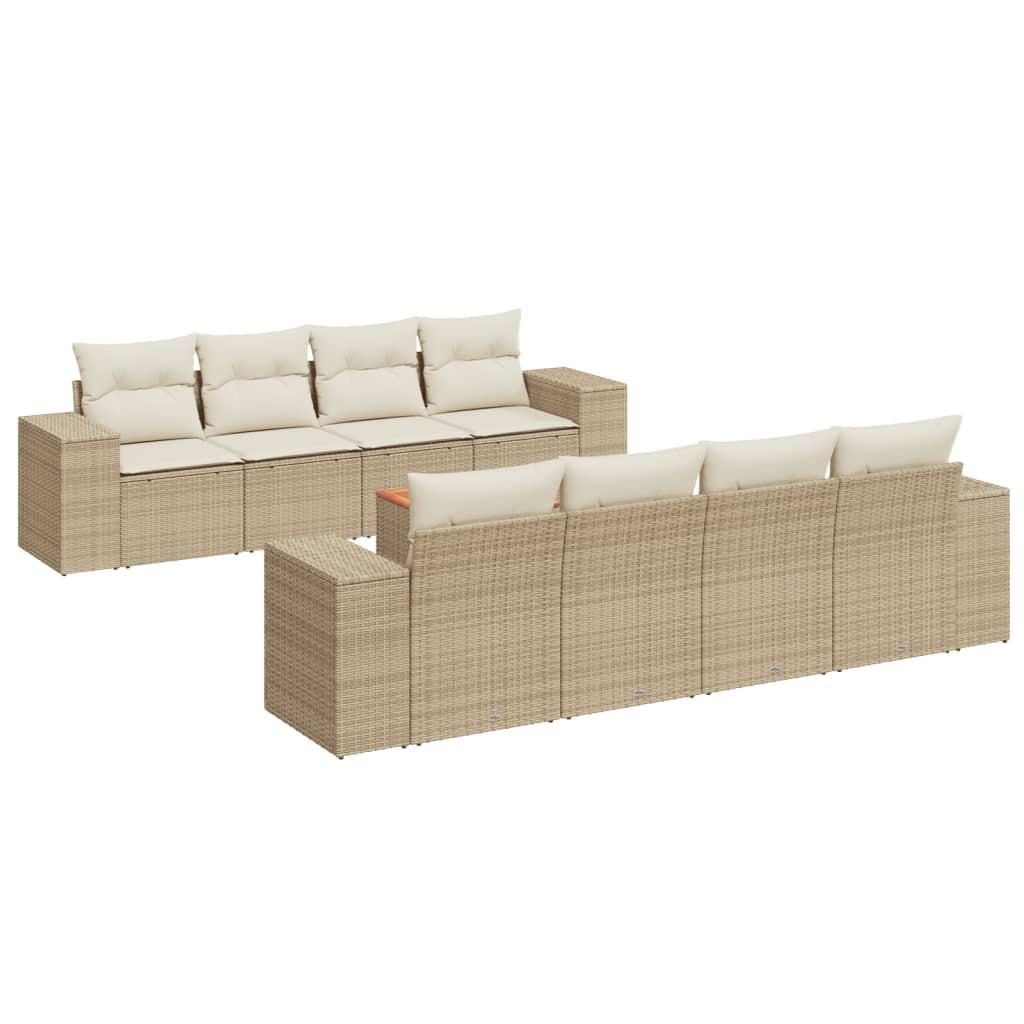 VidaXL Garten sofagarnitur poly-rattan  