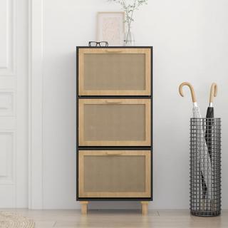 VidaXL Armoire à chaussures bois d'ingénierie  