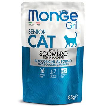 Grill pour chat senior au maquereau - Multipack