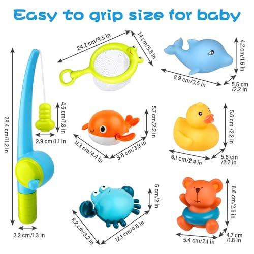 Activity-board  Baby-Badespielzeug, Aufzieh-Badespielzeug Magnetisches Angel-Badespielzeug Schwimmendes Badespielzeug 