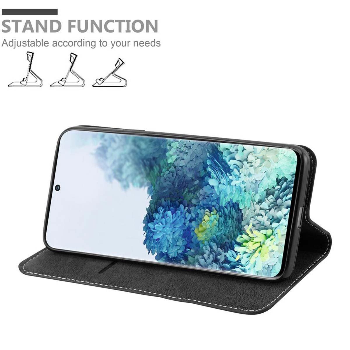 Cadorabo  Housse compatible avec Samsung Galaxy S20 - Coque de protection avec fermeture magnétique, fonction de support et compartiment pour carte 