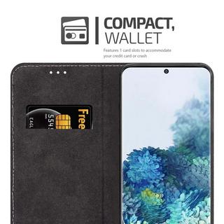 Cadorabo  Housse compatible avec Samsung Galaxy S20 - Coque de protection avec fermeture magnétique, fonction de support et compartiment pour carte 