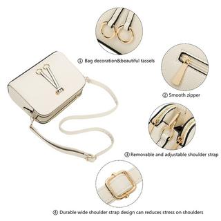 Only-bags.store Solide PU Leder Umhängetasche  