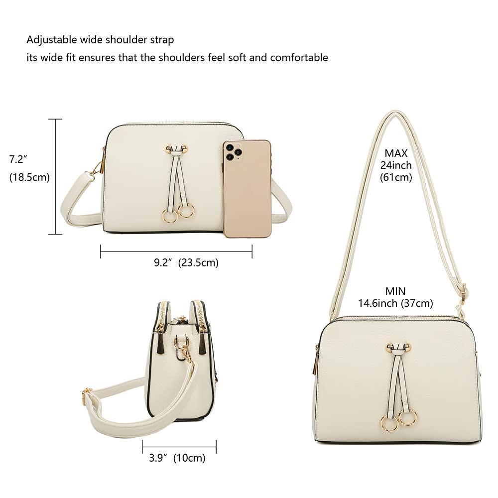 Only-bags.store Solide PU Leder Umhängetasche  