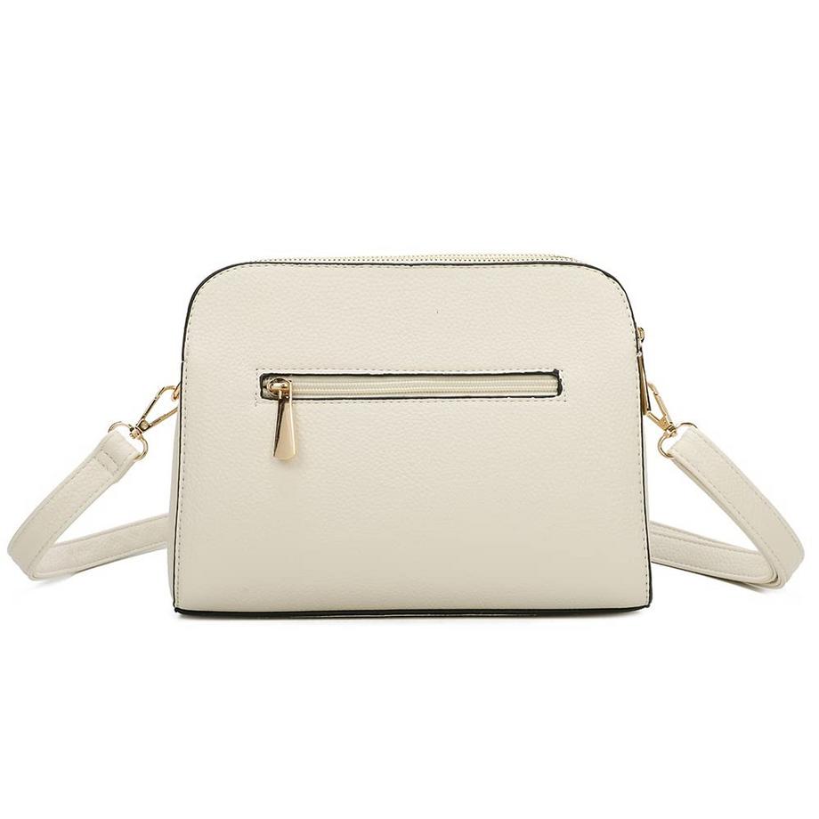 Only-bags.store Sac Bandoulière Solide en Cuir PU  
