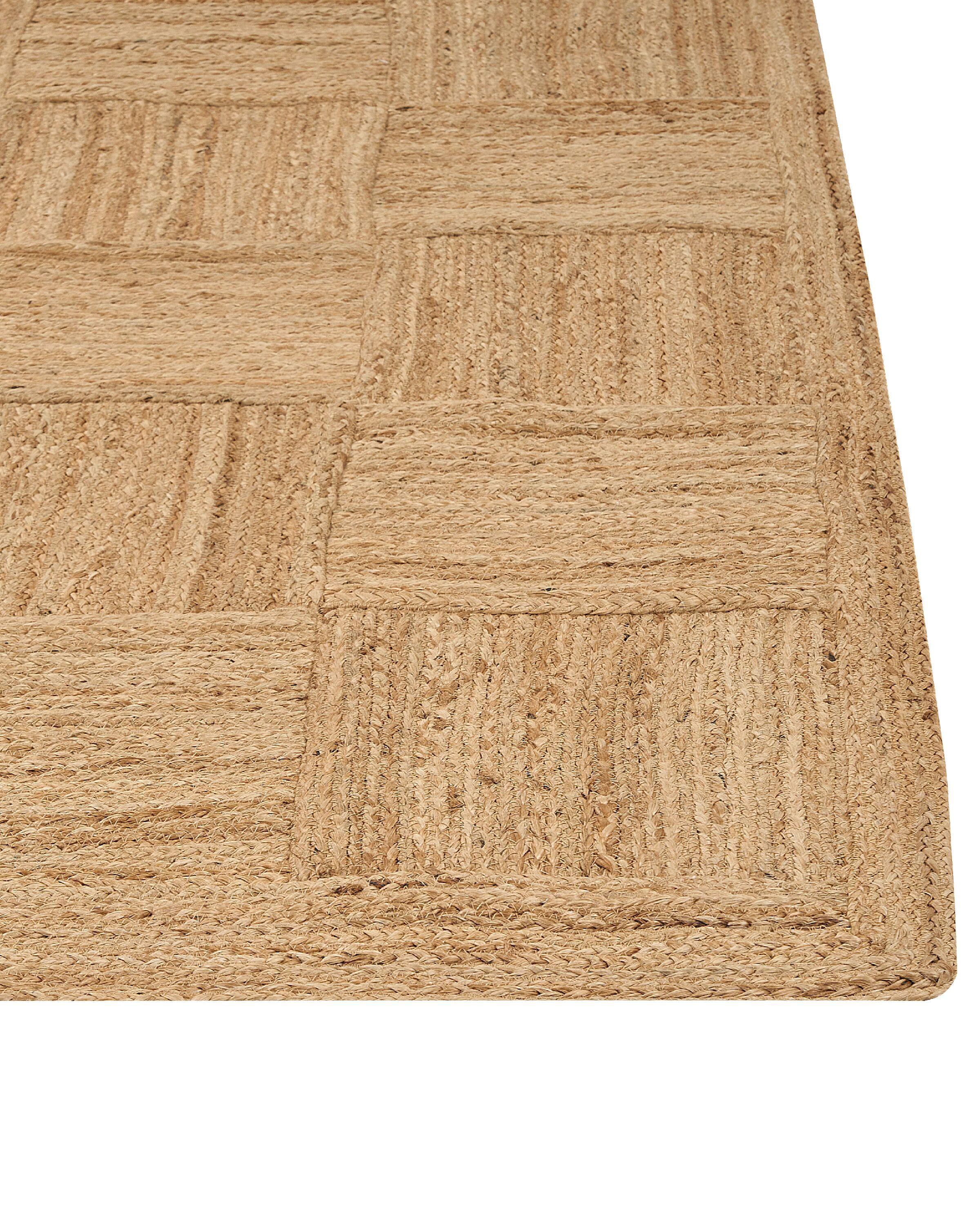 Beliani Tapis en Jute Boho ESENTEPE  