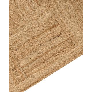 Beliani Tapis en Jute Boho ESENTEPE  