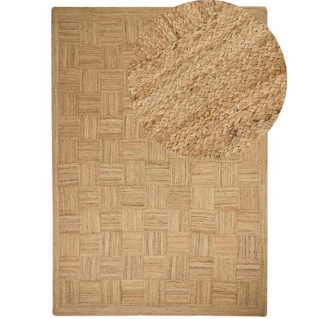 Beliani Tapis en Jute Boho ESENTEPE  