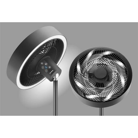 Trisa Standventilator mit Licht Ambiance - noir  