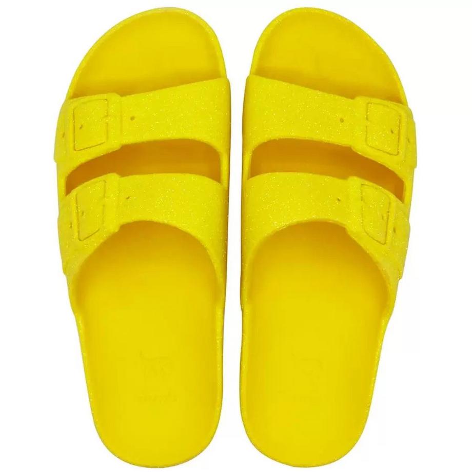 CACATOES Sandales Neon à Deux Brides et Boucles  
