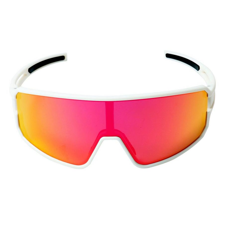 YEAZ  SUNWAVE Sport-Sonnenbrille Creme White/Pink 