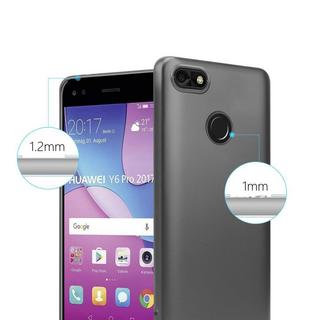 Cadorabo  Hülle für Huawei Y6 PRO 2017 TPU Silikon Matt 