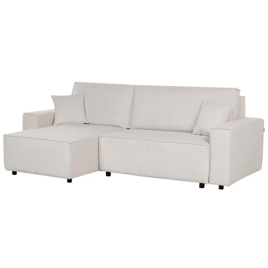 Beliani Schlafsofa aus Cord  ABACKA  