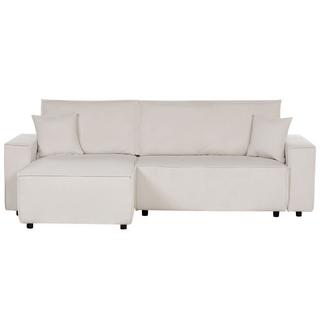 Beliani Schlafsofa aus Cord Modern ABACKA  