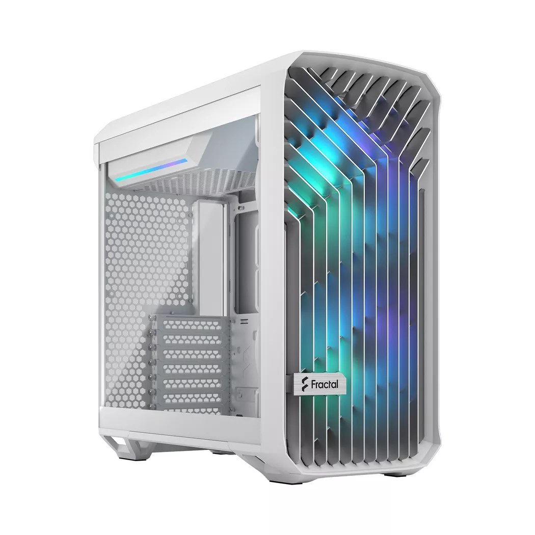 Fractal Design – PC-Gehäuse Torrent Compact RGB TG, Weiss
