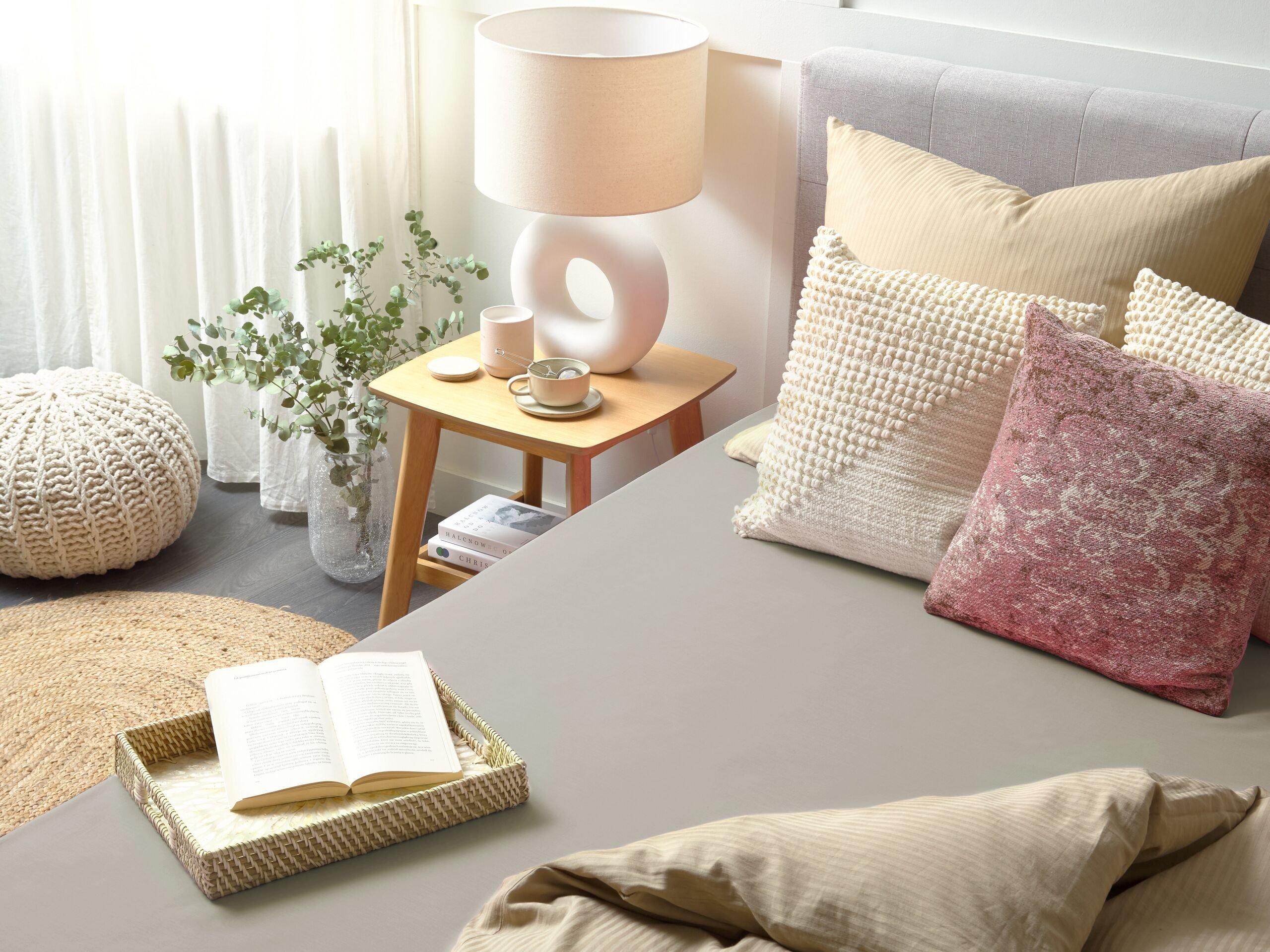 Beliani JANBU Drap Housse en Coton  