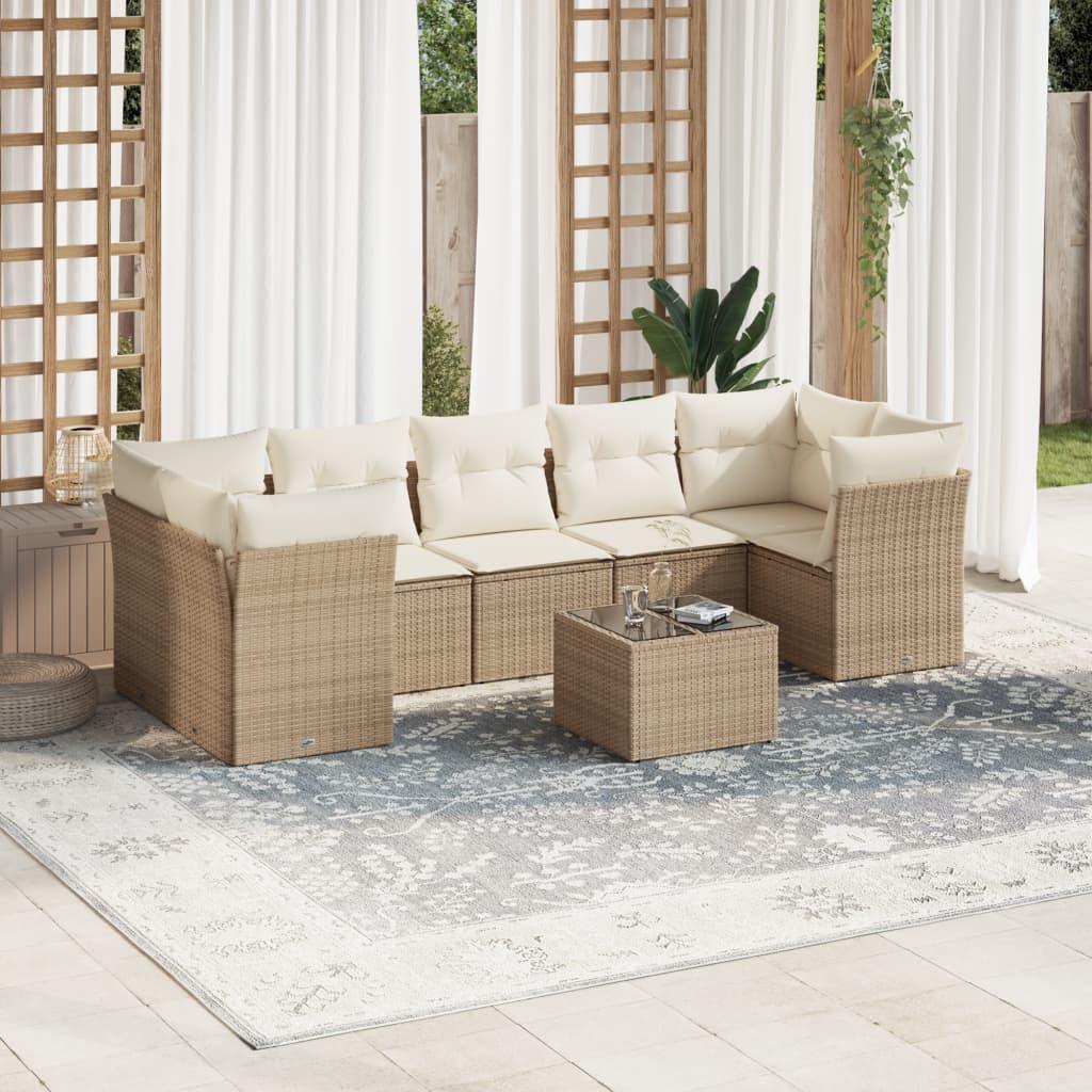 VidaXL Garten sofagarnitur poly-rattan  