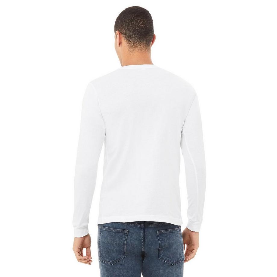 Bella + Canvas T-shirt a Maniche Lunghe Girocollo  