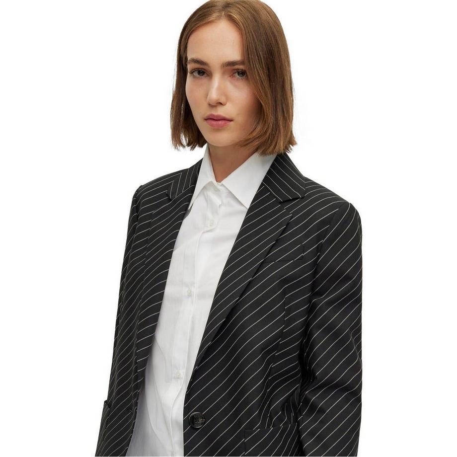 BOSS Blazer Collo a Tacca Taglio Regolare  