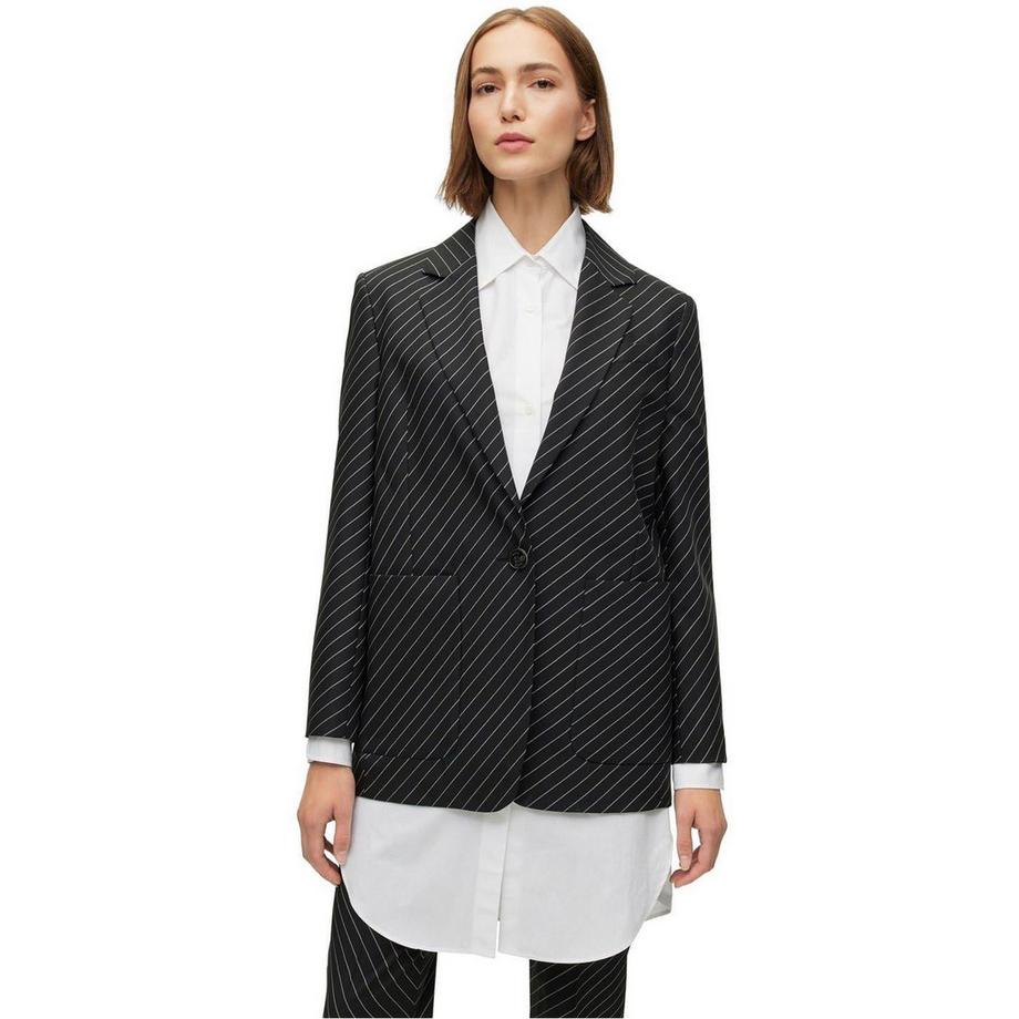 BOSS Blazer Collo a Tacca Taglio Regolare  