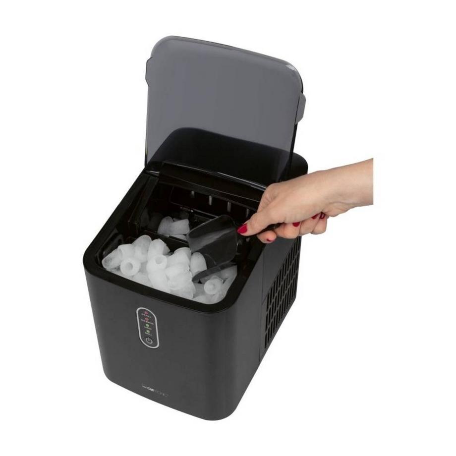 Clatronic EWB 3798, machine à glaçons à LED 8 cubes  
