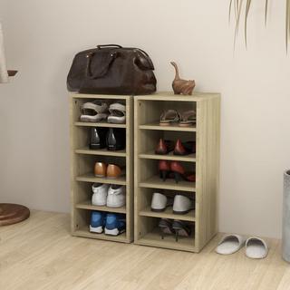 VidaXL Armoire à chaussures bois d'ingénierie  