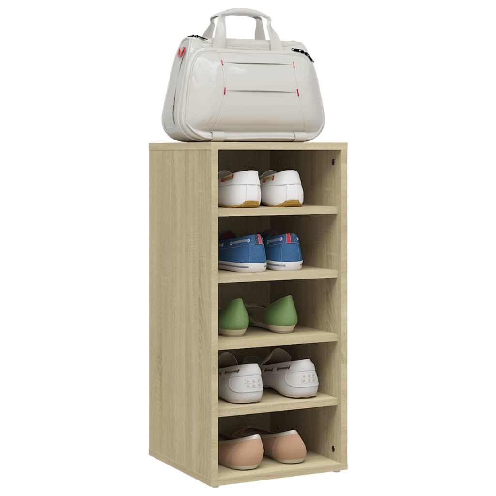 VidaXL Armoire à chaussures bois d'ingénierie  