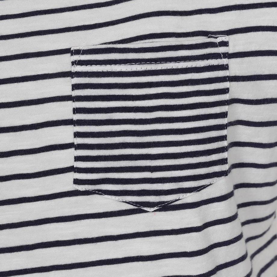 Lazy Jacks T-shirt rayé manches retroussées  