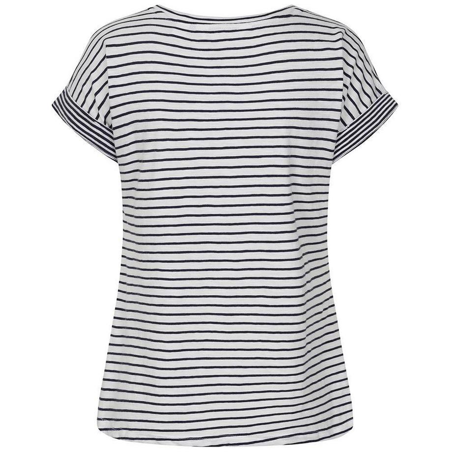 Lazy Jacks T-shirt rayé manches retroussées  