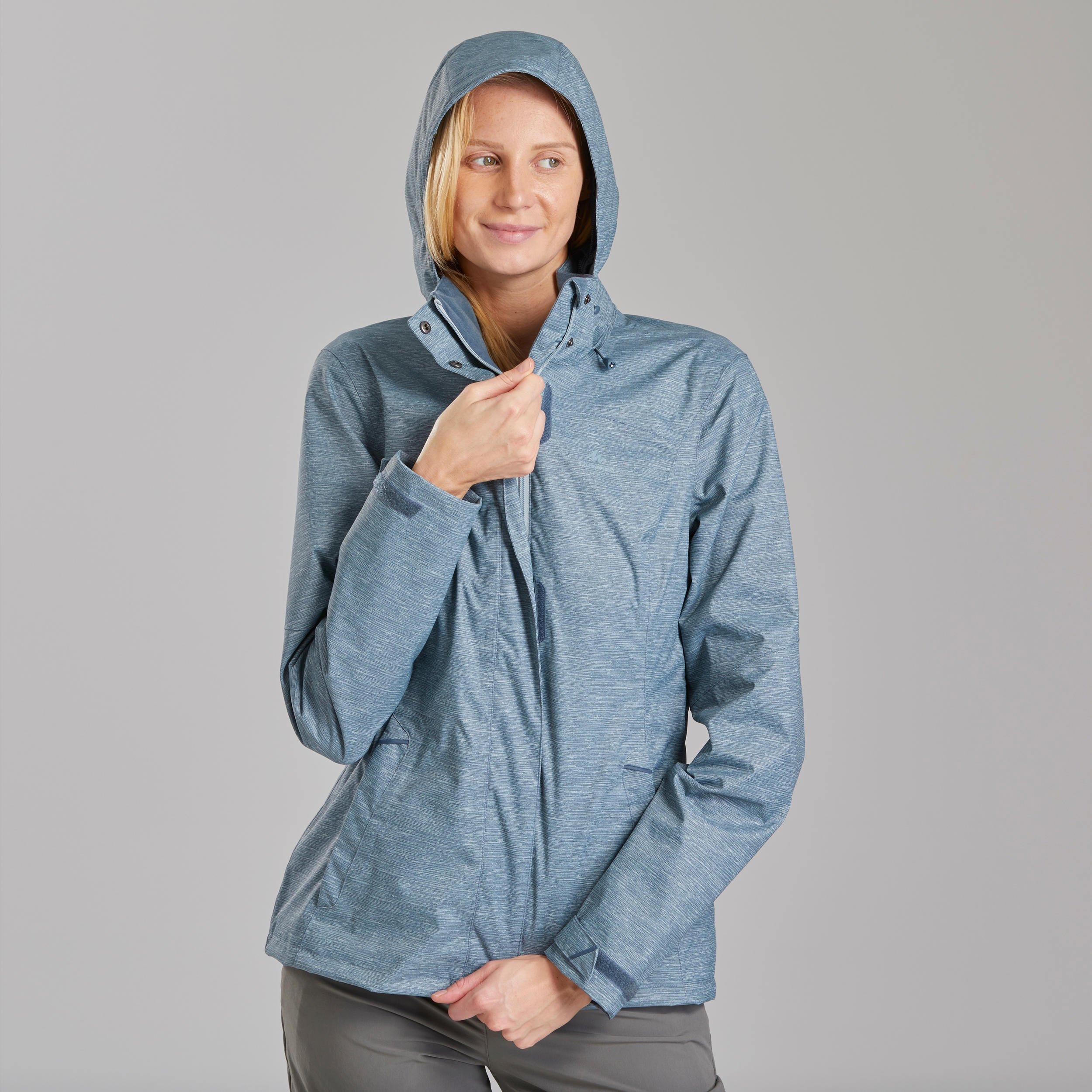 Image of Jacke - Mh100 Wtp Damen Blau Bedruckt M