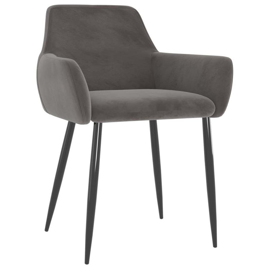 VidaXL Chaise de salle à manger velours  