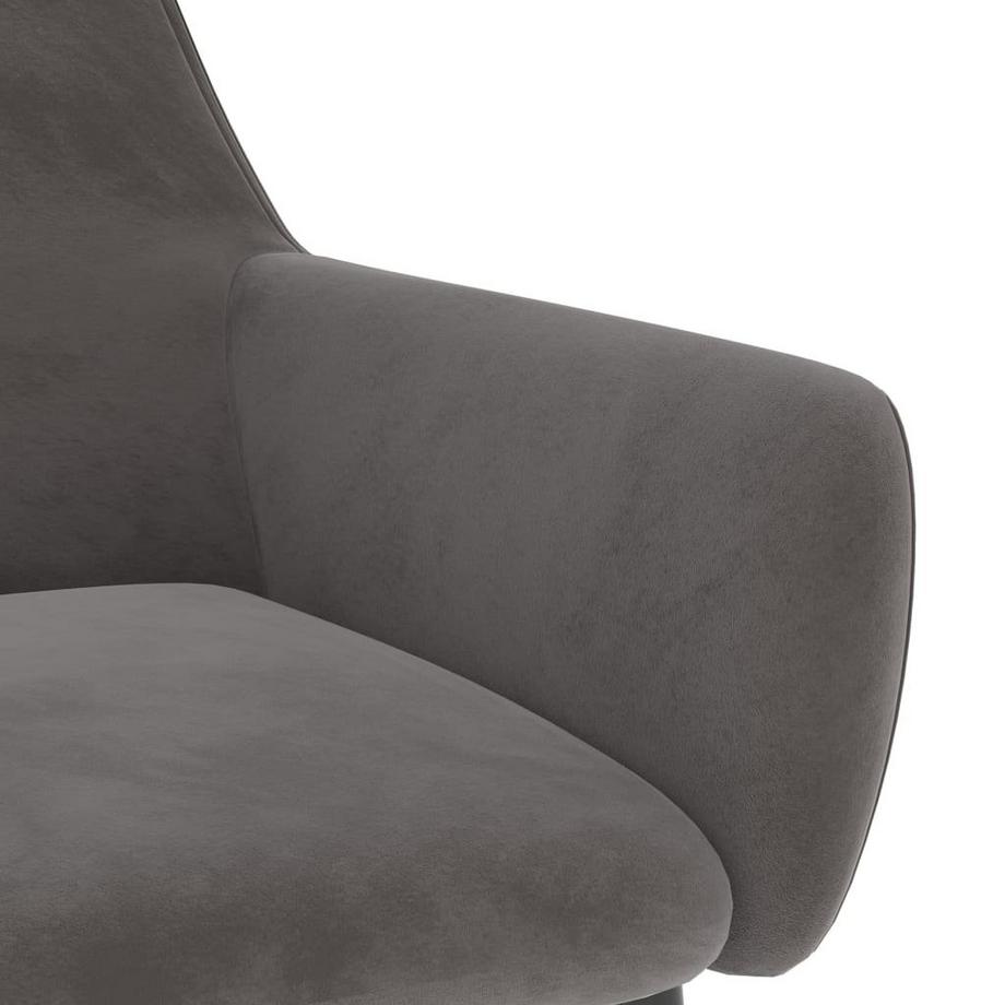 VidaXL Chaise de salle à manger velours  
