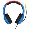 pdp  LVL40 Kopfhörer Kabelgebunden Kopfband Gaming Blau, Rot 