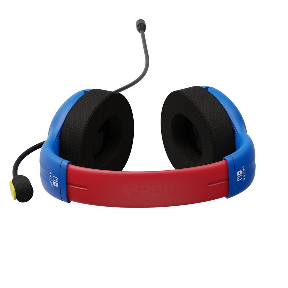 pdp  LVL40 Casque Avec fil Arceau Jouer Bleu, Rouge 