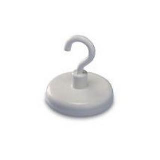 magnetoplan  MAGNETOPLAN Hakenmagnet 36mm 52636 weiss, 8Kg 