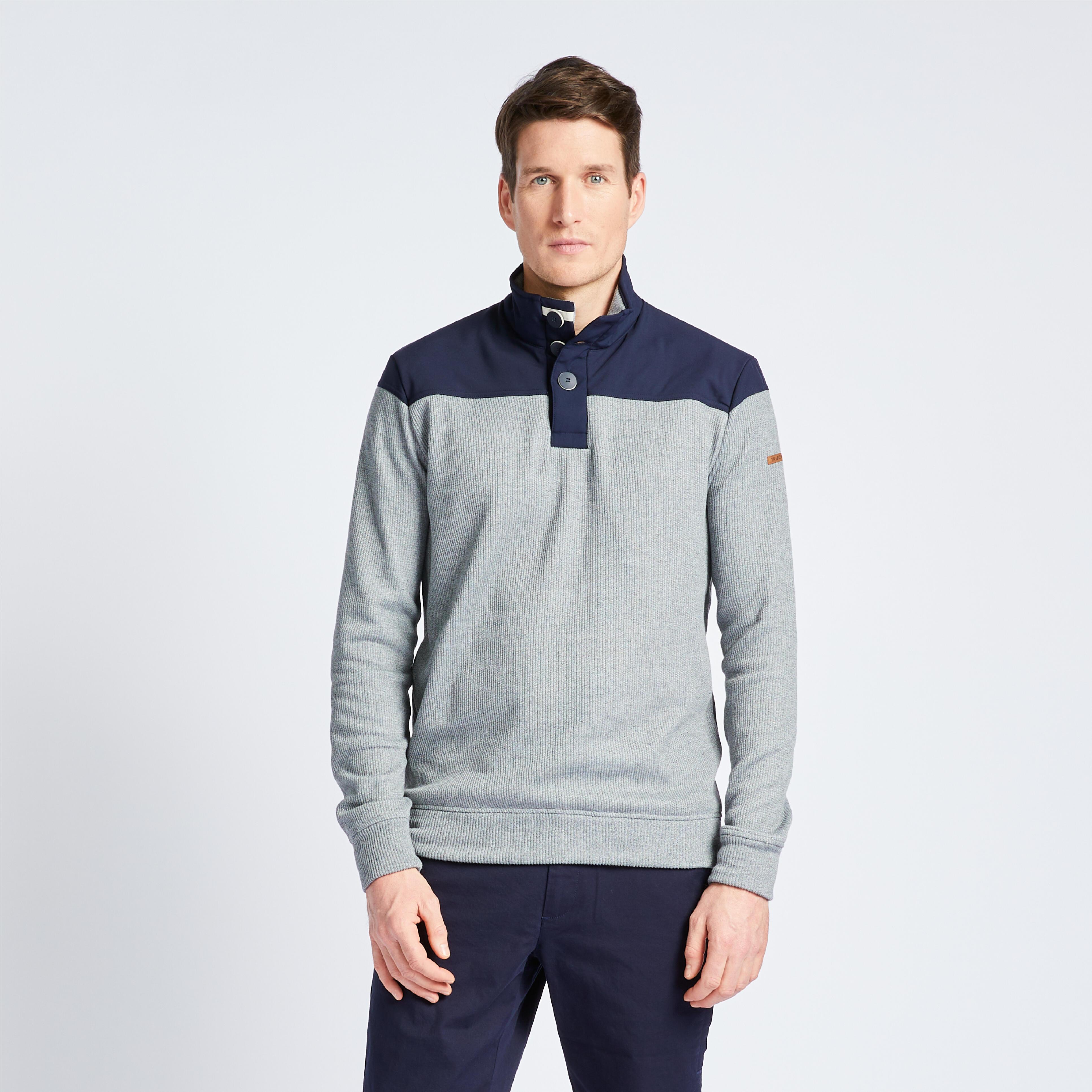 Image of Pullover - Sailing 300 Unisex Taubengrau M