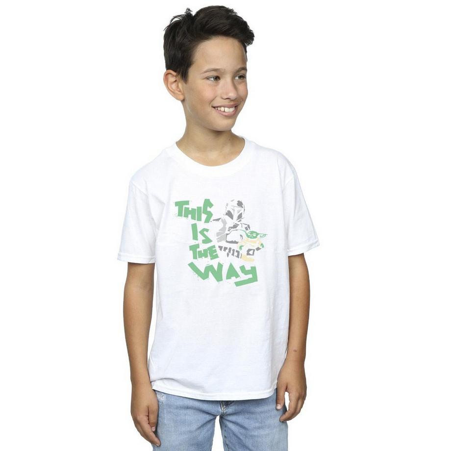 STAR WARS  Tshirt THE MANDALORIAN THIS IS THE WAY 