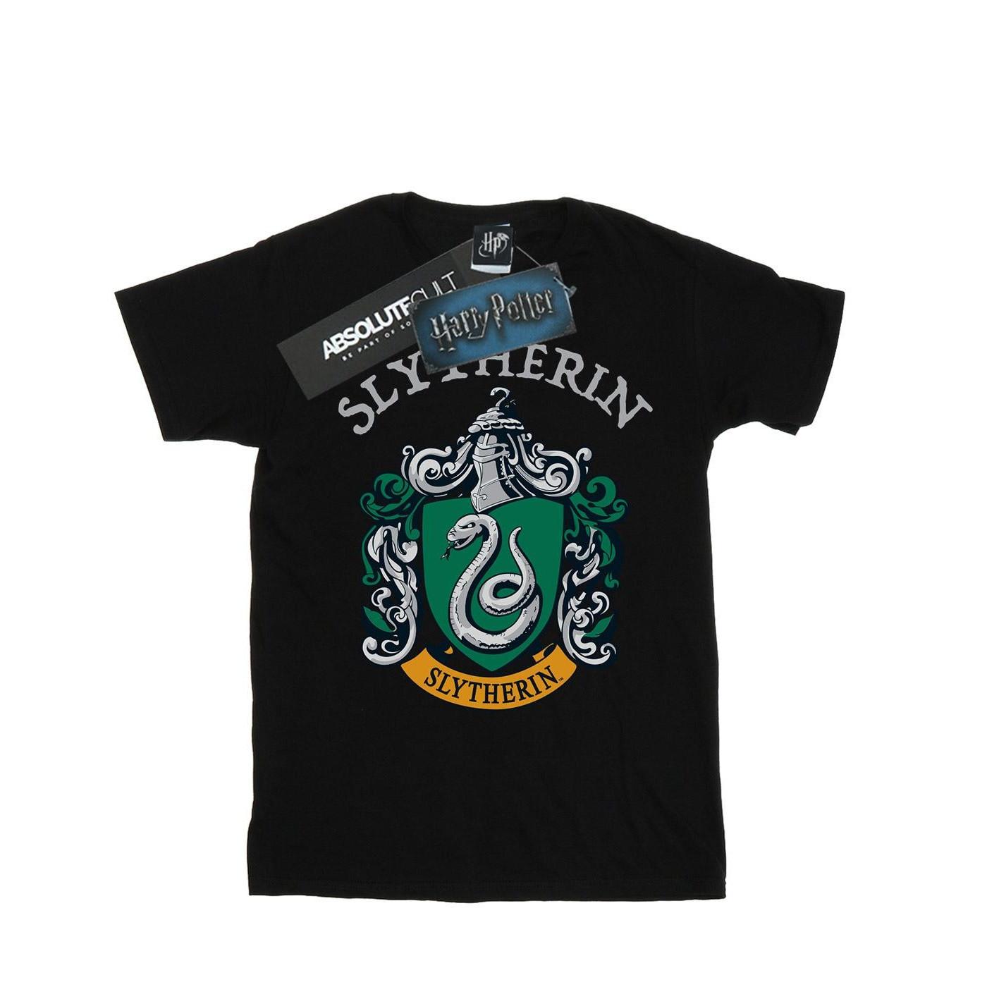 Image of Slytherin Crest Tshirt Herren Schwarz 3XL