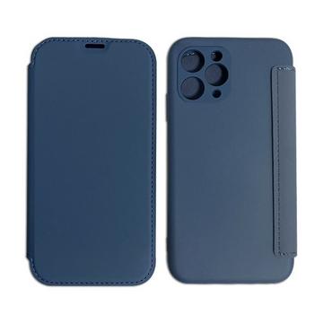 FlipCase in Lederoptik iPhone 11 - Dark Blue