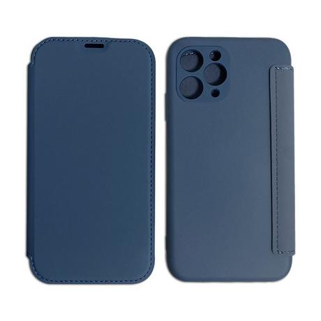 mobileup  FlipCase in Lederoptik iPhone 11 - Dark Blue 