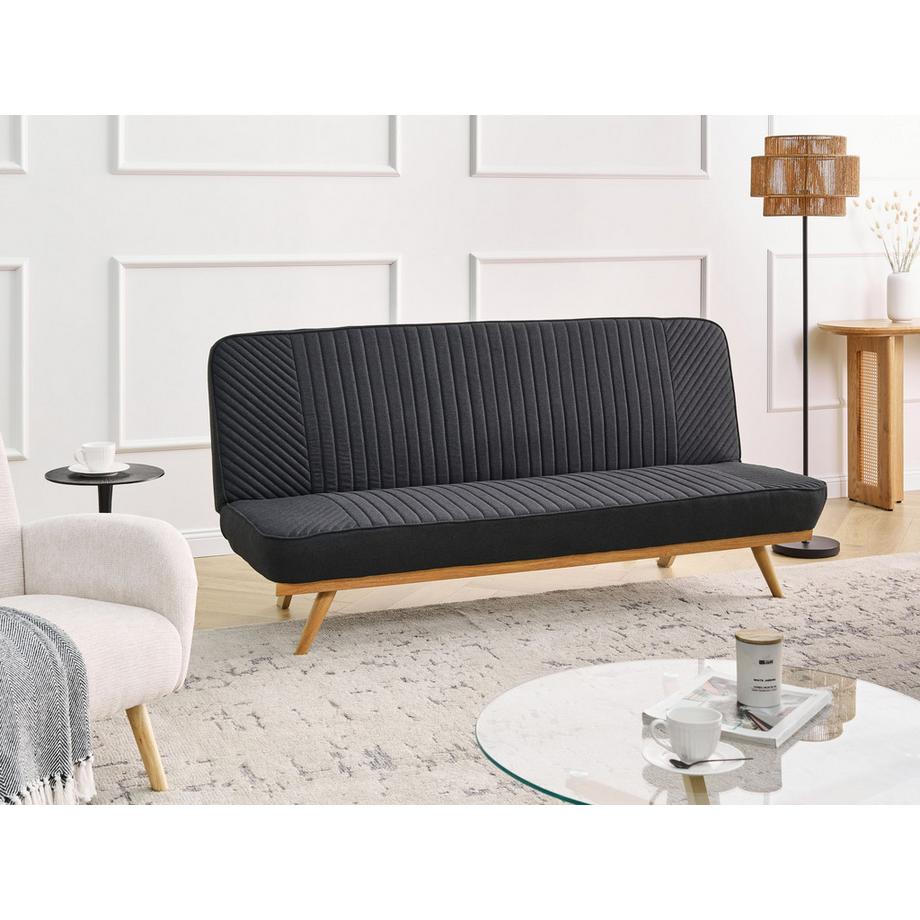 Beliani Schlafsofa aus Stoff Modern KALFAFEL  